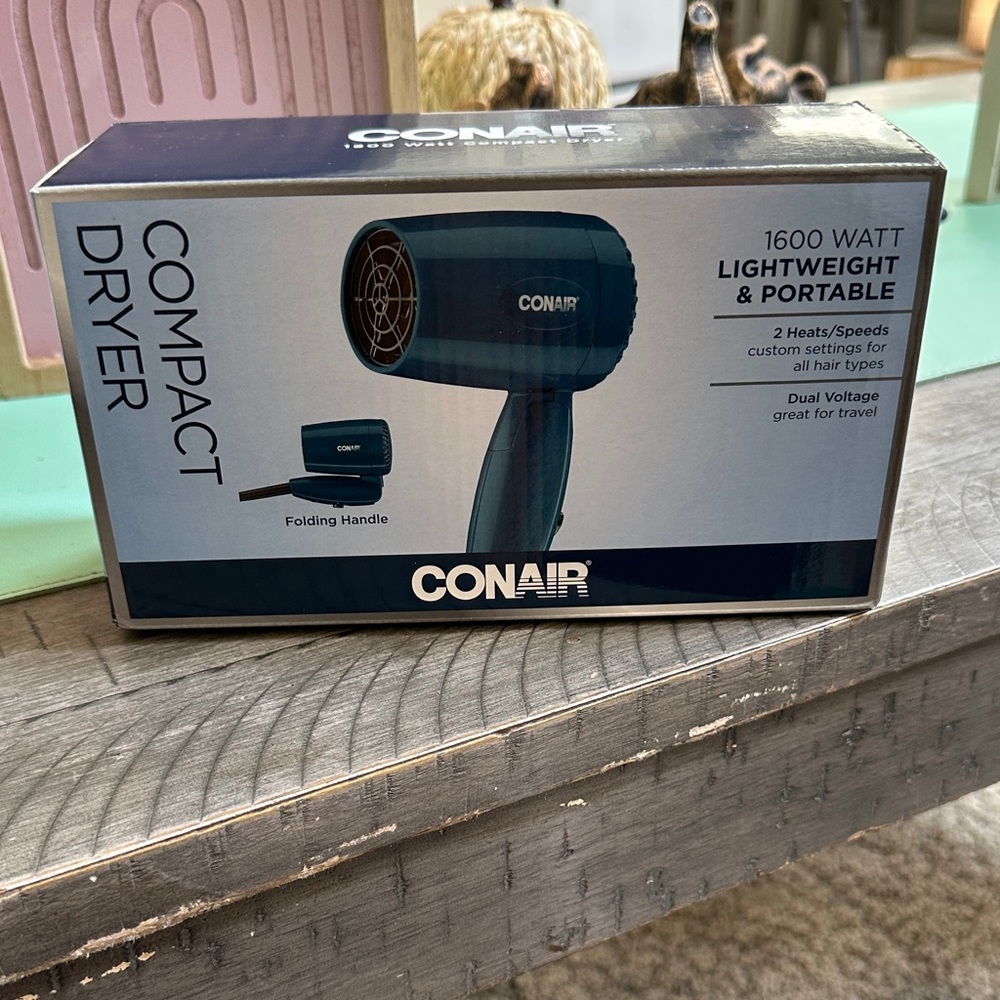 Conair Compact Hair Dryer - Blue